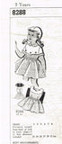 1950s Vintage Mail Order Sewing Pattern 8288 Cute Toddler Girls Dress Sz 5 - Vintage4me2