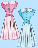 1940s Vintage Mail Order Sewing Pattern 8299 Uncut Misses Western Dress Sz 31 B