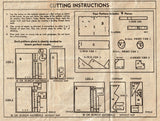 1960s Vintage Mail Order Sewing Pattern 8309 Cute Misses Cocktail Apron Sz 34B