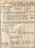 Mail Order 8319: 1940s Lovely Misses WWII Dress Size 33 B Vintage Sewing Pattern