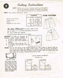 1940s Vintage Mail Order Sewing Pattern 8357 Uncut WWII Mens Boxer Shorts Sz 38W
