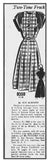 1940s Vintage Mail Order Sewing Pattern 8359 Uncut Misses Day Dress Sz 36 Bust