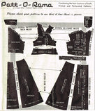 1950s Original Vintage Mail Order Pattern 8365 Uncut Misses Shirtwaist Dress 36B