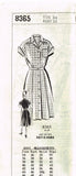 1950s Original Vintage Mail Order Pattern 8365 Uncut Misses Shirtwaist Dress 36B
