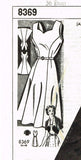 1950s Vintage Mail Order Sewing Pattern 8369 Uncut Sun Dress & Jacket Sz 36 Bust