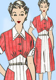 Mail Order 8394: 1960s Misses Shirtwaist Dress Sz 39 Bust Vintage Sewing Pattern - Vintage4me2