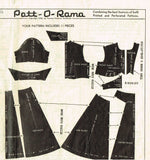 Mail Order 8394: 1960s Misses Shirtwaist Dress Sz 39 Bust Vintage Sewing Pattern