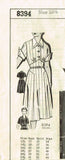 Mail Order 8394: 1960s Misses Shirtwaist Dress Sz 39 Bust Vintage Sewing Pattern - Vintage4me2