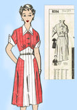 Mail Order 8394: 1960s Misses Shirtwaist Dress Sz 39 Bust Vintage Sewing Pattern - Vintage4me2