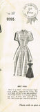 1940s Vintage Mail Order Sewing Pattern 8395 Uncut Misses Youthful Dress Sz 38 B