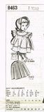 Mail Order 8463: 1950s Uncut Baby Girls Dress & Cape Sz 1 Vintage Sewing Pattern - Vintage4me2