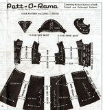 1950s Vintage Mail Order Sewing Pattern 8466 Toddler Girls Party Dress Size 6