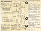 Mail Order 8756: 1940s Uncut Girls Playful Dress Size 8 Vintage Sewing Pattern