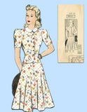 Mail Order 8821: 1940s Misses WWII Suit Sz 38 B Vintage Sewing Pattern