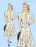Mail Order 8821: 1940s Misses WWII Suit Sz 38 B Vintage Sewing Pattern
