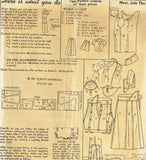 Mail Order 8865: 1940s Misses Playsuit & Skirt Sz 38 Bust Vintage Sewing Pattern