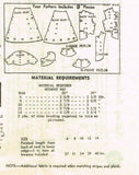 Fabric Requirements and Notions for Mail Order 8869