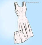 Mail Order 8884: 1940s Misses Slip & Panties Size 38 Bust Vintage Sewing Pattern
