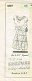 1940s Vintage Mail Order Sewing Pattern 8887 Misses Skirt and Blouse Size 14 32B - Vintage4me2
