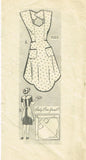 Marian Martin 9003: 1940s Misses Feedsack Apron Sz Medium Vintage Sewing Pattern
