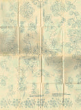 1960s Vintage Jacboean Crewel Motifs Uncut Vogart Embroidery Transfer 9004-A