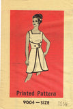 1960s Original Vintage Marian Martin Pattern 9004 Uncut Ladies Wrap Dress 39 B