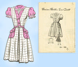 Marian Martin 9031: 1940s Cute Toddler Girls Dress Sz6 Vintage Sewing Pattern - Vintage4me2