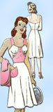1940s Vintage Marian Martin Sewing Pattern 9061 Uncut Sexy WWII Sun Dress Sz 12 - Vintage4me2