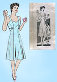 Marian Martin 9111: 1940s Ladies Plus Size Slip 40 B Vintage Sewing Pattern - Vintage4me2