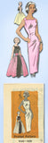 1950s Vintage Misses' Wiggle Dress Uncut Marian Martin Sewing Pattern 9140 Sz 9
