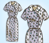 1960s ORIG Vintage Mail Order Sewing Pattern 9150 Womens Half Size Dress 39 Bust
