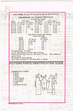 1960s Original Vintage Marian Martin Pattern 9166 Misses Slimming Dress Sz 37 B