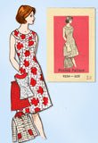 1960s Original Vintage Marian Martin Pattern 9324 Misses Dress Jacket Skirt 40B