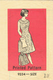 1960s Original Vintage Marian Martin Pattern 9324 Misses Dress Jacket Skirt 40B