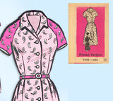 1960s ORIG Vintage Mail Order Sewing Pattern 9292 Womens Dress Sz 36 Bust - Vintage4me2