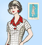 Marian Martin 9298: 1960s Uncut Plus Size Princess Dress 41B Vintage Sewing Pattern - Vintage4me2