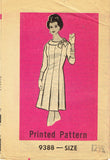 1960s Original Vintage Marian Martin Pattern 9388 Uncut Princess Dress Sz 33 B