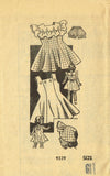 Marian Martin 9339: 1940s Girls Sun Dress & Bonnet Sz 6 Vintage Sewing Pattern - Vintage4me2
