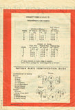 1950s Vintage Marian Martin Sewing Pattern 9384 Uncut Toddler Girls Dress Sz 6