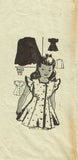 1940s Original Vintage Marian Martin Pattern 9402 Toddler Girl Dress & Cape Sz 6