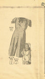 1940s Vintage Marian Martin Pattern 9410 Toddler Girls Romper Coveralls Hat Sz 6 - Vintage4me2