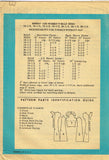1960s Original Vintage Marian Martin Pattern 9446 Uncut Misses Day Dress 39 Bust
