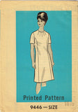 1960s Original Vintage Marian Martin Pattern 9446 Uncut Misses Day Dress 39 Bust