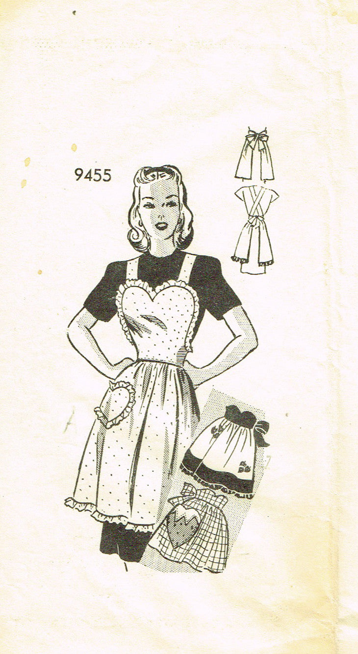 Patron De Couture Vintage Années 1940 - Robe B36 (R315) Marian Martin - Neuf