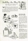 1940s Vintage WWII Home Sewing Pattern Booklet A Bag of Tricks Feedsack Designs - Vintage4me2
