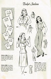 1940s Vintage WWII Home Sewing Pattern Booklet A Bag of Tricks Feedsack Designs - Vintage4me2