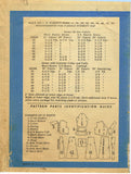 1950s Vintage Anne Adams Sewing Pattern 4510 Misses Surplice Dress Sz 36 Bust