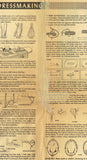 1950s Vintage Anne Adams Sewing Pattern 4510 Misses Surplice Dress Sz 36 Bust