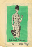 Anne Adams 4524: 1960s Misses Sun Dress Sz 39 Bust Vintage Sewing Pattern  - Vintage4me2