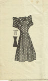 Anne Adams 4569: 1940s Charming Misses Pinafore Dress 36B Vintage Sewing Pattern